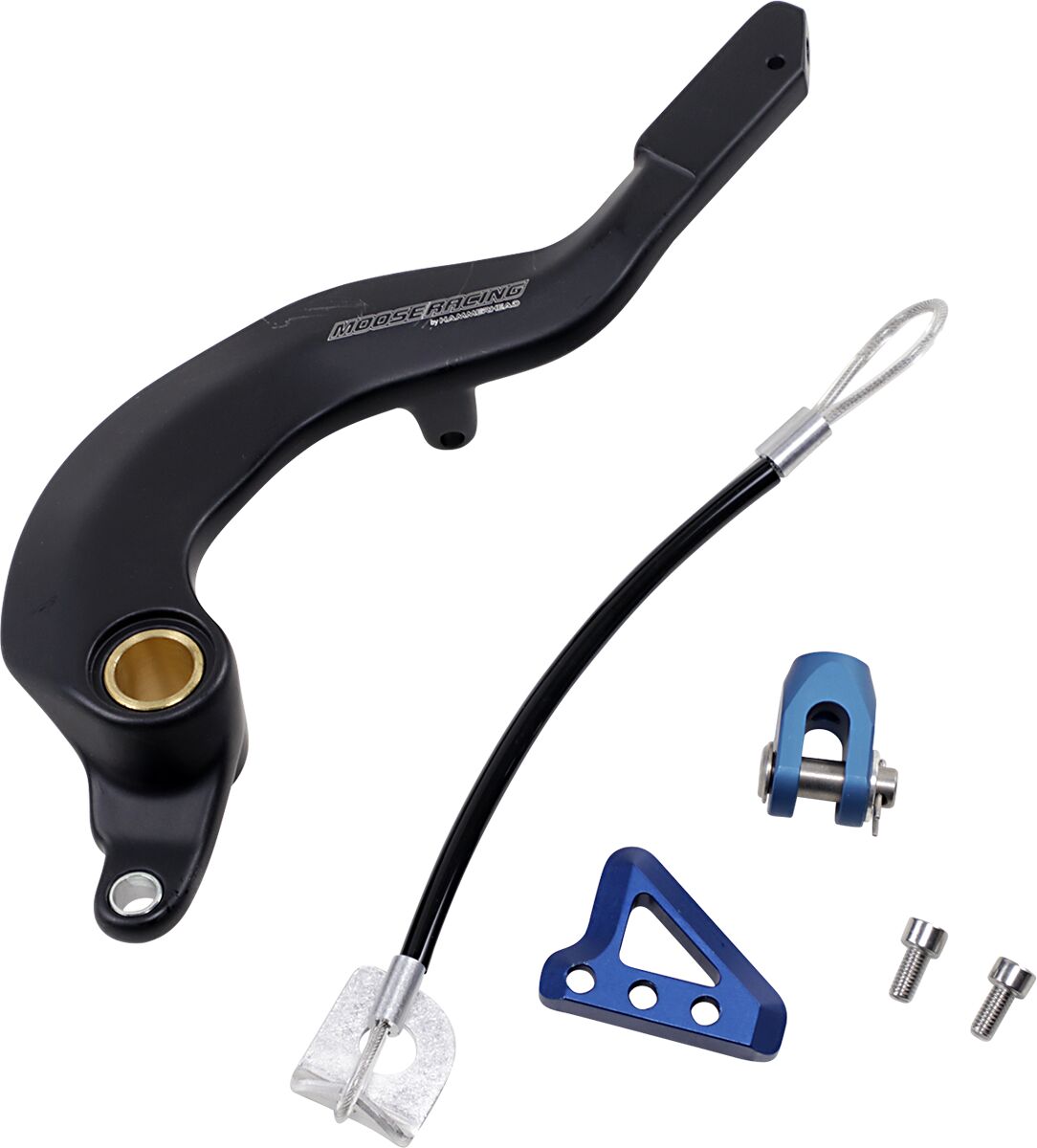 MOOSE Racing rempedaal en onderdelen zwart - Yamaha | Femon Parts