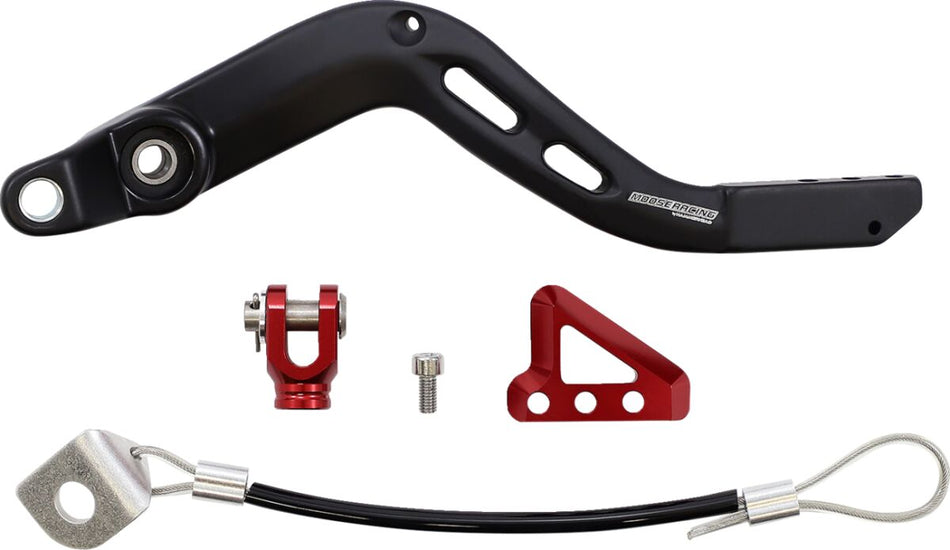 MOOSE Racing rempedaal en onderdelen zwart - Beta | Femon Parts