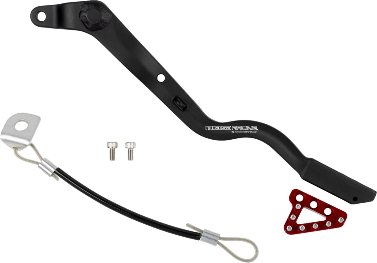 MOOSE Racing rempedaal en onderdelen zwart | Femon Parts