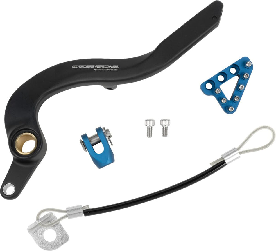 MOOSE Racing rempedaal en onderdelen zwart - Yamaha WR-250 F / WR-450 F e.a. (2023-2026) | Femon Parts