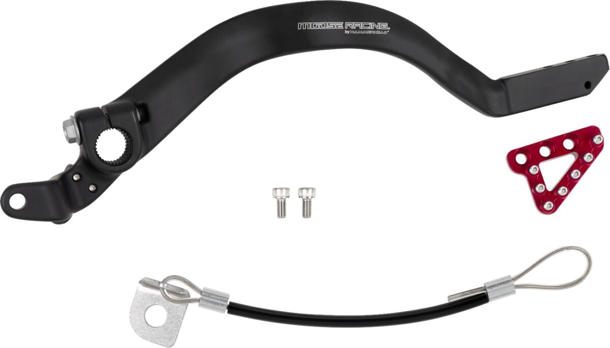 MOOSE Racing rempedaal en onderdelen zwart - Honda (2019-2025) | Femon Parts