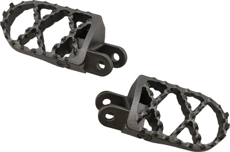 MOOSE Racing Pro Series voetsteunen chroom - Honda (1988-2021) | Femon Parts