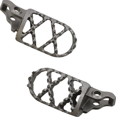 MOOSE Racing Pro Series voetsteunen chroom - Honda (2002-2021) | Femon Parts