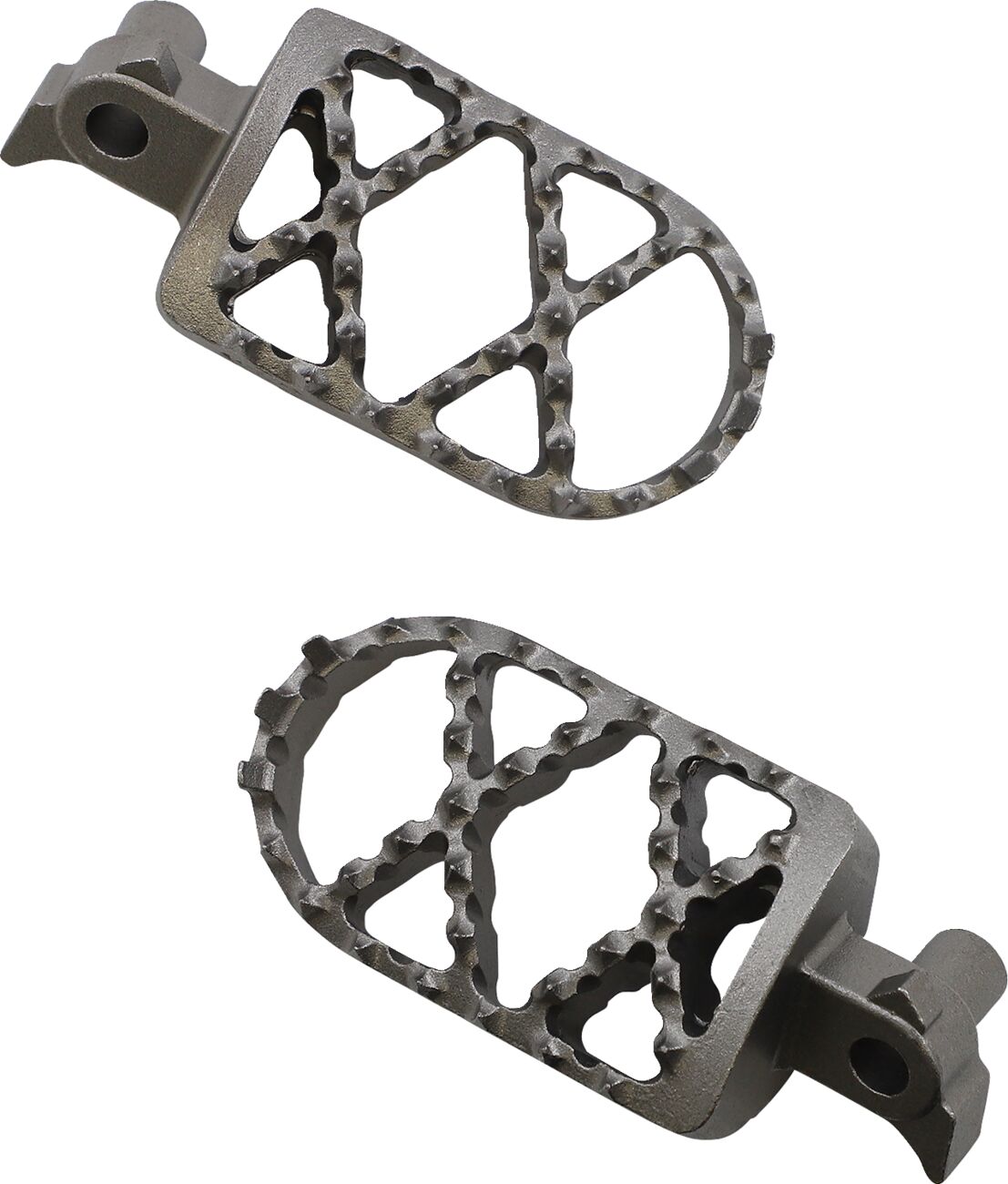 MOOSE Racing Pro Series voetsteunen chroom - Yamaha WR-250 F / WR-450 F e.a. (2000-2023) | Femon Parts
