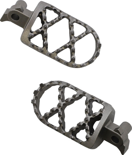 MOOSE Racing Pro Series voetsteunen chroom - Yamaha WR-250 F / WR-450 F e.a. (2000-2023) | Femon Parts