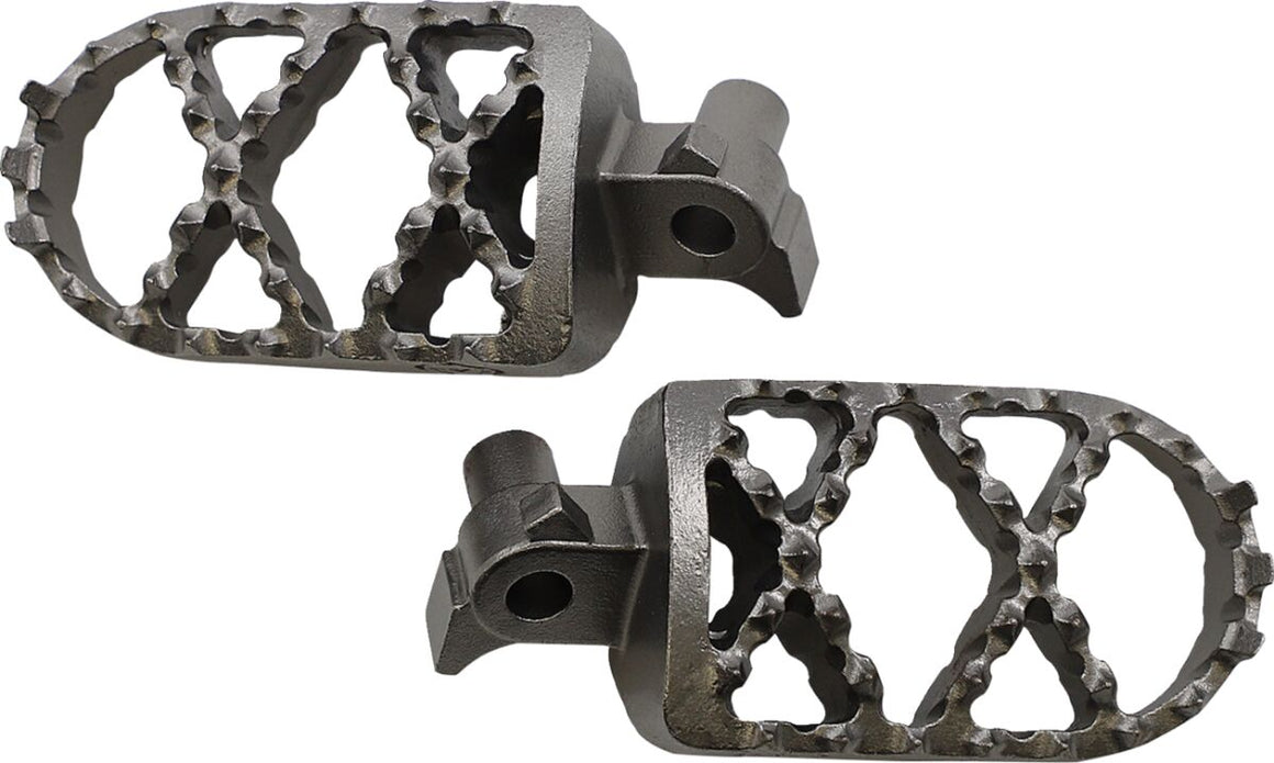 MOOSE Racing Pro Series voetsteunen chroom - Suzuki (2003-2008) | Femon Parts