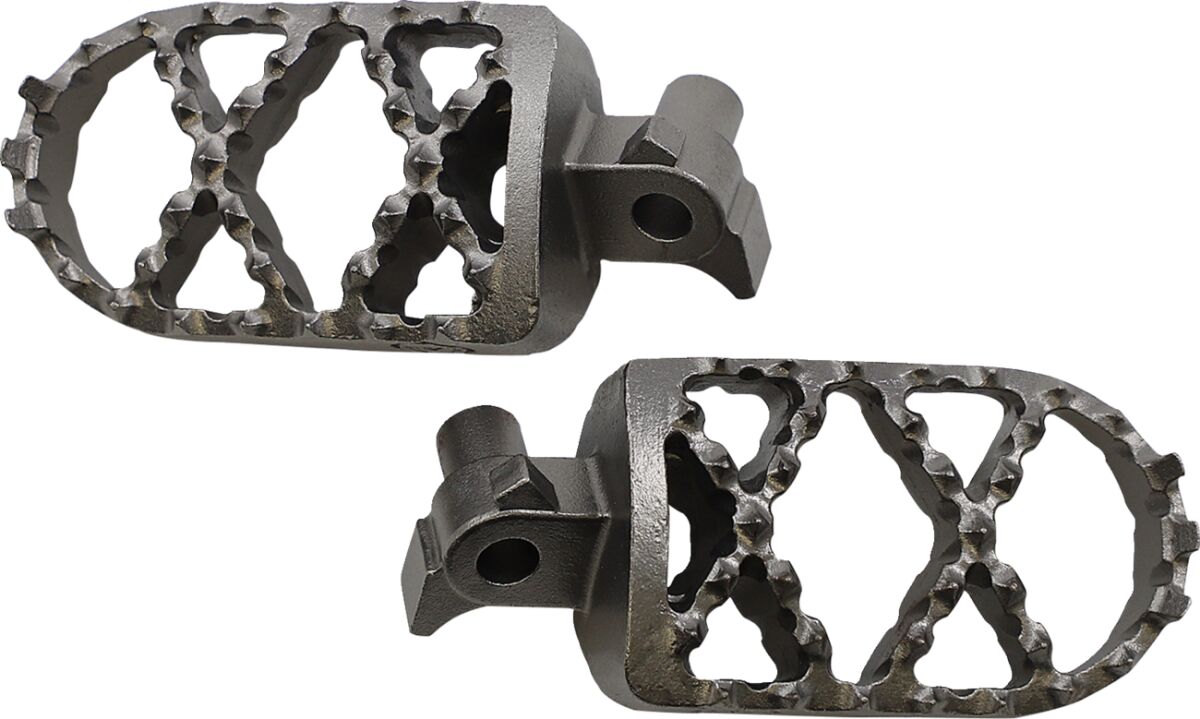 MOOSE Racing Pro Series voetsteunen chroom - Suzuki (2003-2008) | Femon Parts