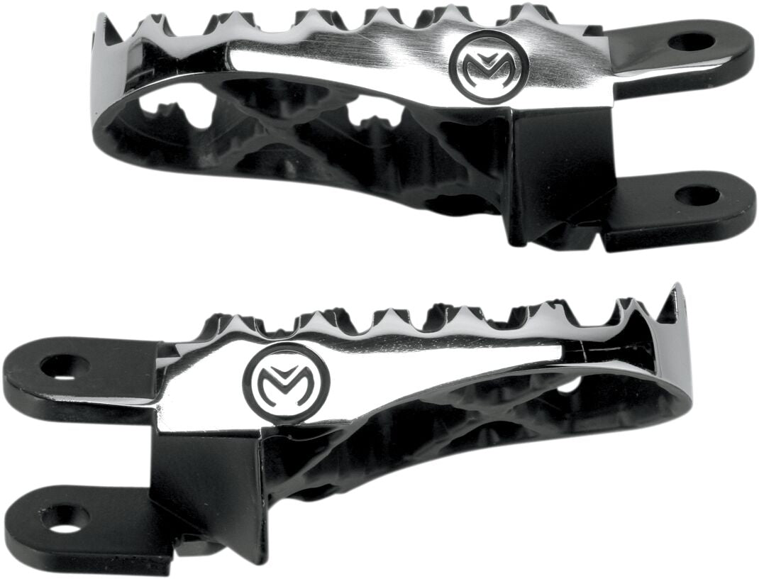 MOOSE Racing Hybrid voetsteunen zwart - Honda (1988-2023) | Femon Parts