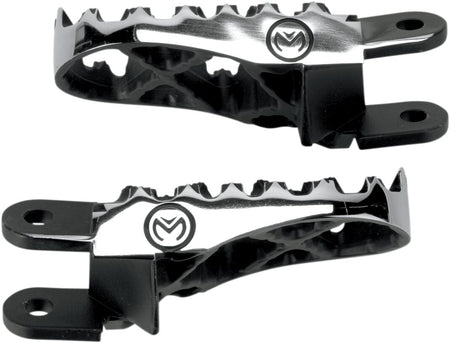 MOOSE Racing Hybrid voetsteunen zwart - Honda (1988-2023) | Femon Parts