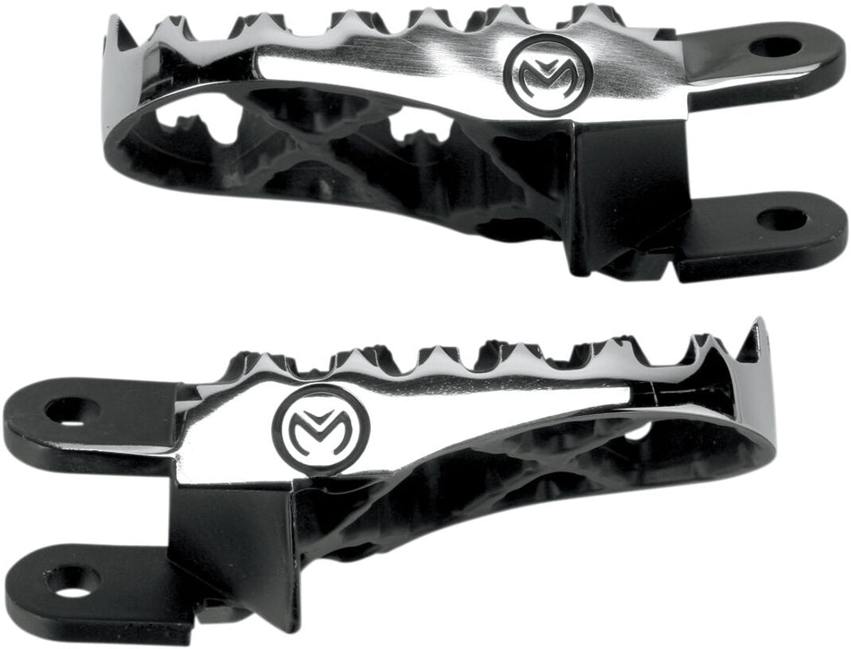 MOOSE Racing Hybrid voetsteunen zwart - Honda (1988-2023) | Femon Parts