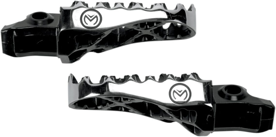 MOOSE Racing Hybrid voetsteunen zwart - Honda (2002-2023) | Femon Parts
