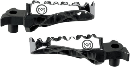 MOOSE Racing Hybrid voetsteunen zwart - Yamaha WR-250 F / WR-450 F e.a. (2000-2026) | Femon Parts