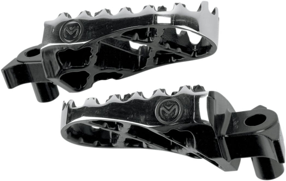 MOOSE Racing Hybrid voetsteunen zwart - Kawasaki (2003-2005) | Femon Parts