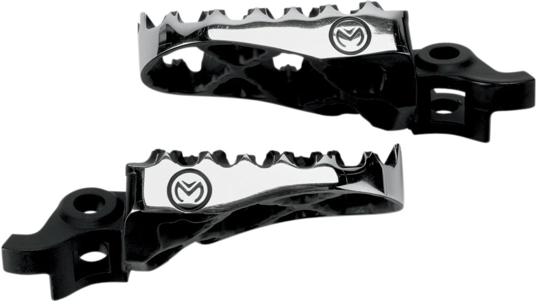 MOOSE Racing Hybrid voetsteunen zwart - Kawasaki (2005-2023) | Femon Parts