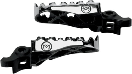 MOOSE Racing Hybrid voetsteunen zwart - Kawasaki (2005-2023) | Femon Parts