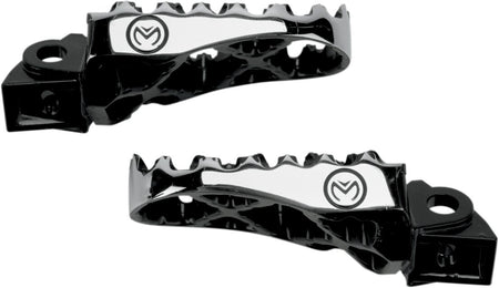 MOOSE Racing Hybrid voetsteunen zwart - Kawasaki (1998-2023) | Femon Parts