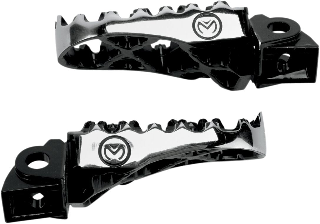 MOOSE Racing Hybrid voetsteunen zwart - Kawasaki (1998-2023) | Femon Parts