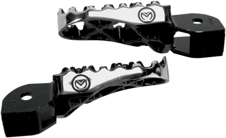MOOSE Racing Hybrid voetsteunen zwart - Bmw (1993-2009) | Femon Parts