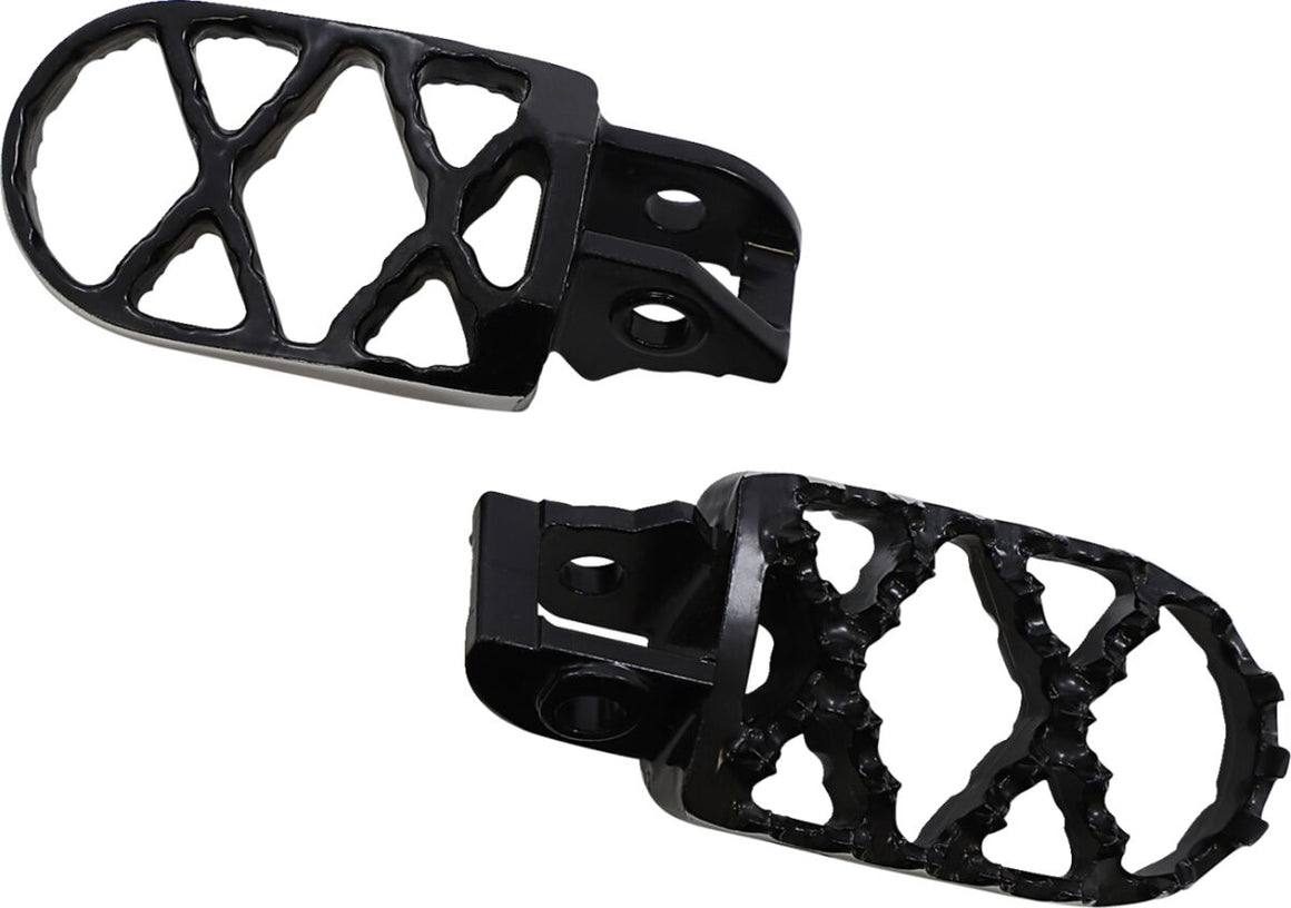 MOOSE Racing Hybrid voetsteunen zwart - Gasgas (2015-2025) | Femon Parts