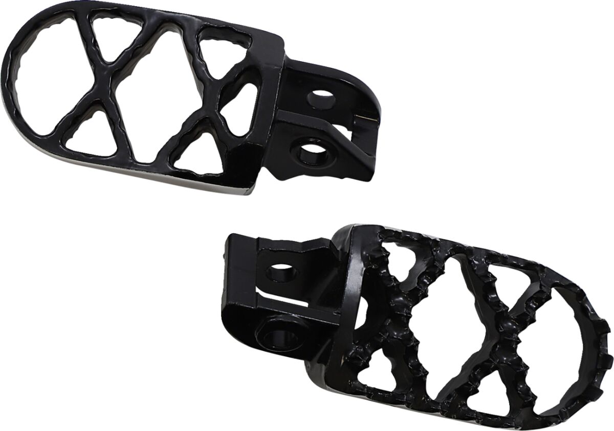 MOOSE Racing Hybrid voetsteunen zwart - Gasgas (2015-2025) | Femon Parts