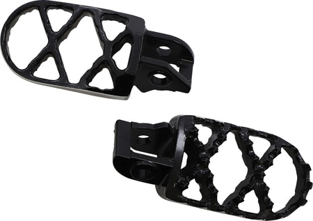 MOOSE Racing Hybrid voetsteunen zwart - Gasgas (2015-2025) | Femon Parts