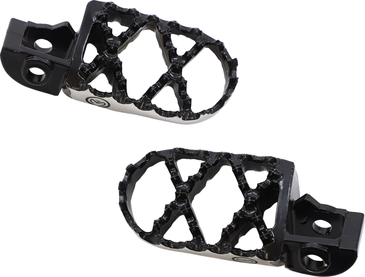 MOOSE Racing Hybrid voetsteunen zwart - Gasgas (2015-2025) | Femon Parts