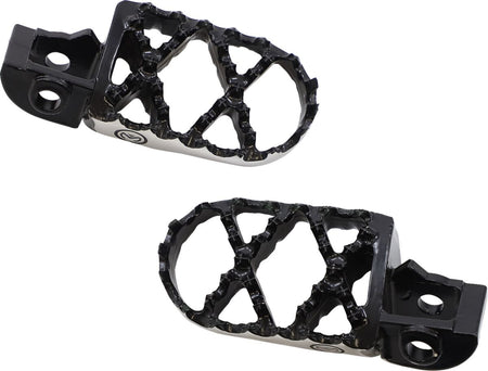 MOOSE Racing Hybrid voetsteunen zwart - Gasgas (2015-2025) | Femon Parts