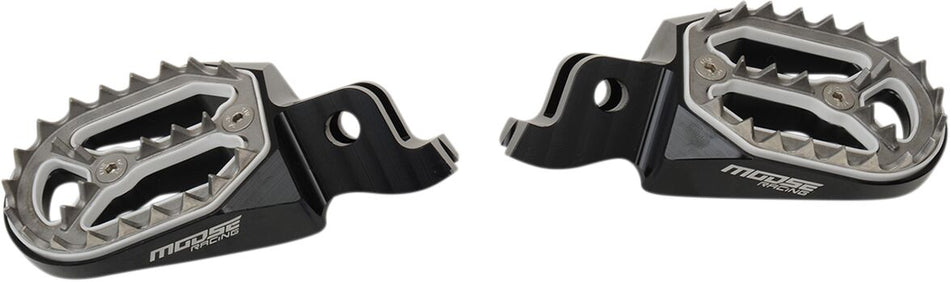 MOOSE Racing Qualifier voetsteunen zwart - Kawasaki (2006-2023) | Femon Parts