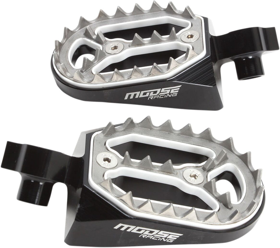 MOOSE Racing Qualifier voetsteunen zwart - Suzuki | Femon Parts