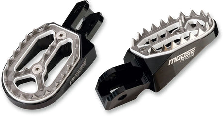 MOOSE Racing Qualifier voetsteunen zwart - Honda (2004-2019) | Femon Parts