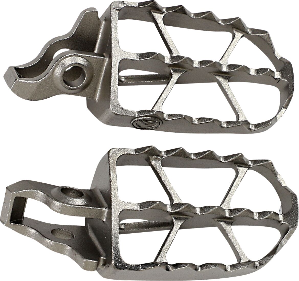 MOOSE Racing ND Series voetsteunen zilver - Gasgas | Femon Parts