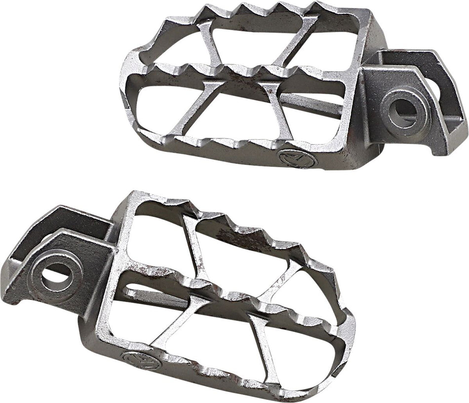 MOOSE Racing ND Series voetsteunen zilver - Husqvarna | Femon Parts