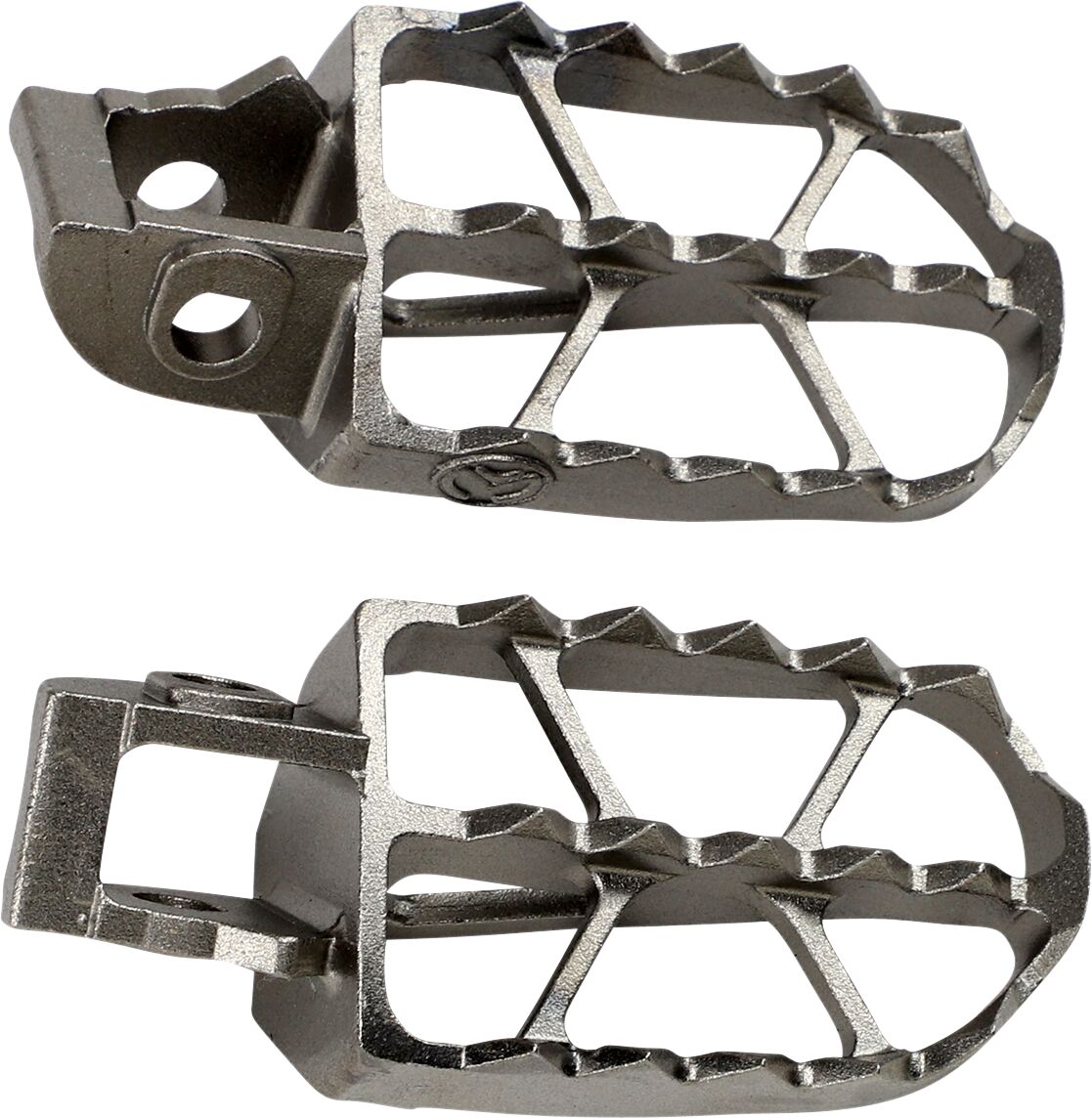MOOSE Racing ND Series voetsteunen zilver - Husqvarna | Femon Parts