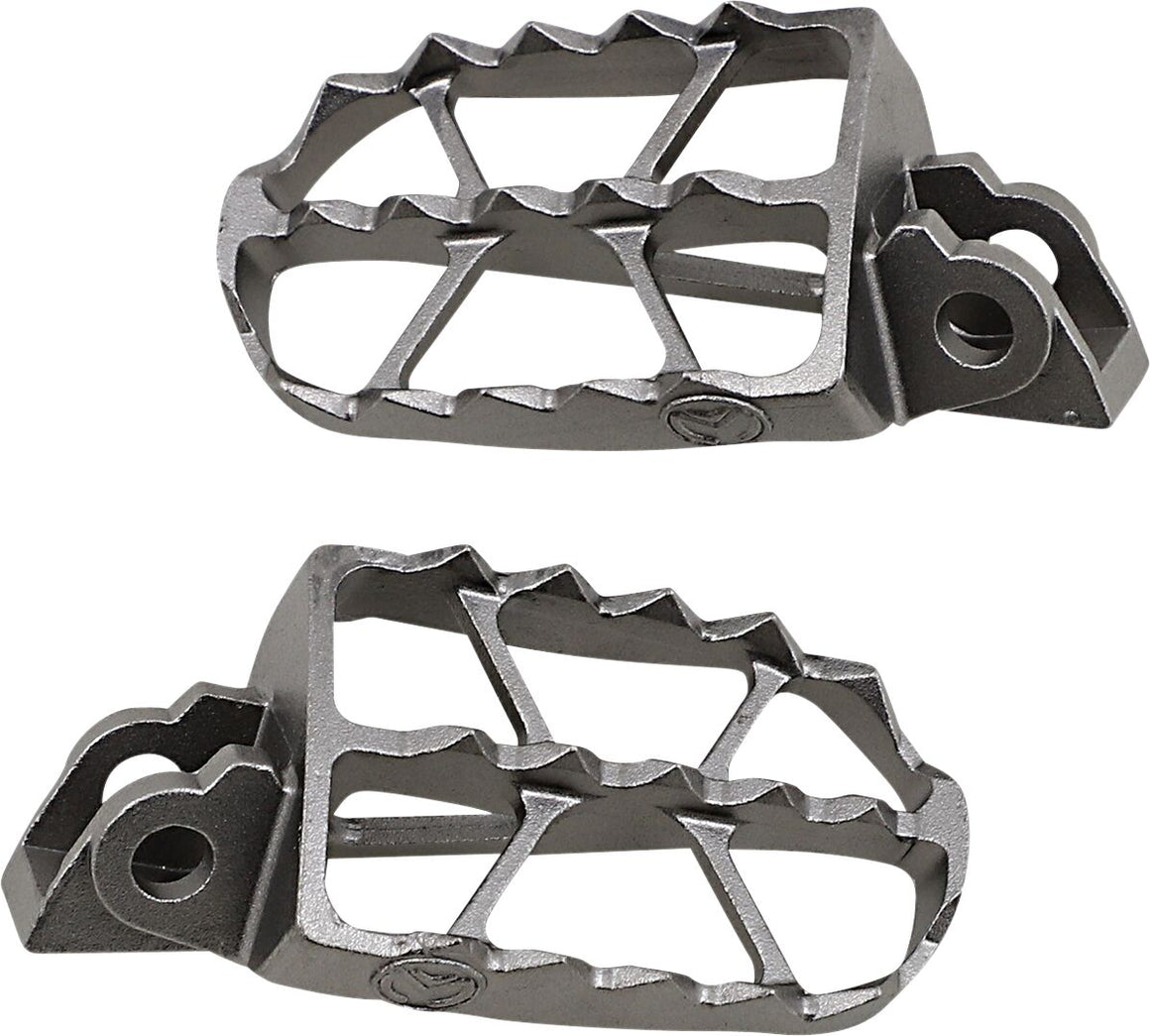MOOSE Racing ND Series voetsteunen zilver - Kawasaki (1998-2023) | Femon Parts