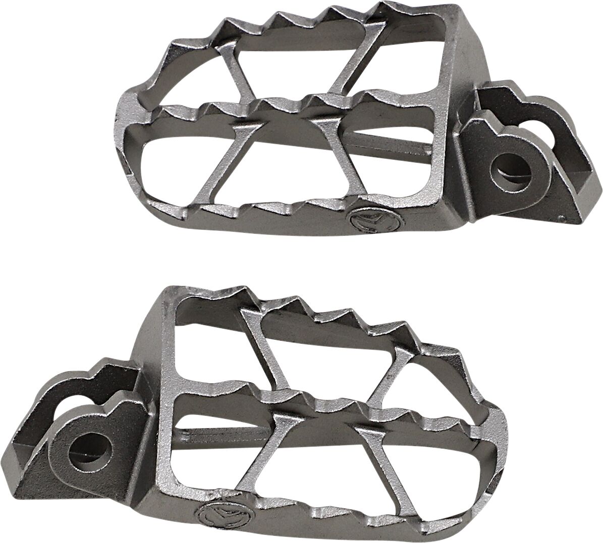 MOOSE Racing ND Series voetsteunen zilver - Kawasaki (1998-2023) | Femon Parts