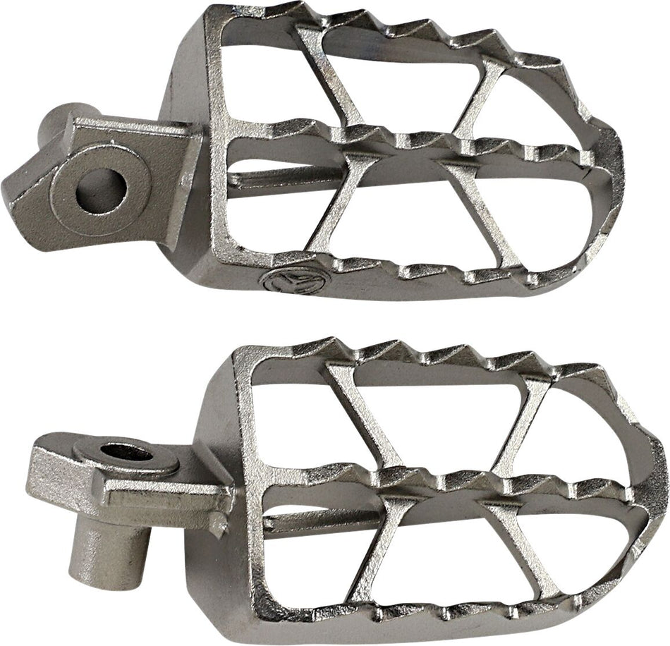 MOOSE Racing ND Series voetsteunen zilver - Suzuki | Femon Parts