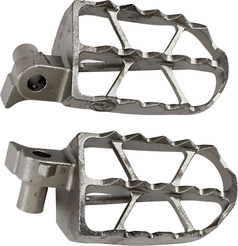 MOOSE Racing ND Series voetsteunen zilver - Kawasaki (2003-2007) | Femon Parts