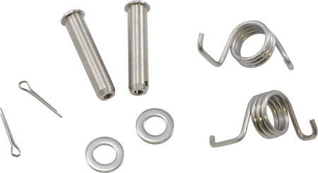 MOOSE Racing voetsteunen zilver - Yamaha | Femon Parts
