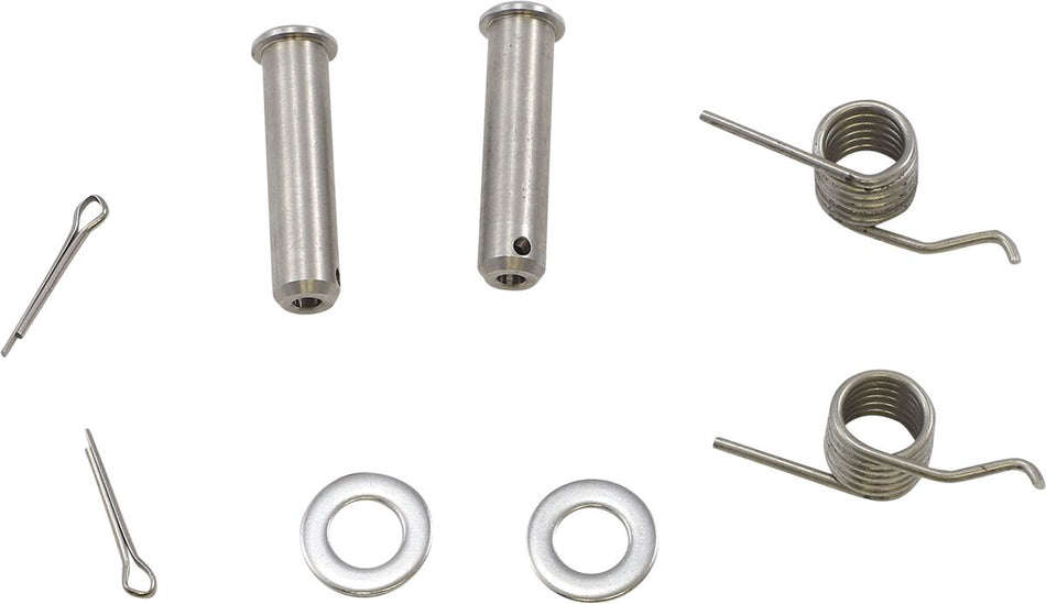 MOOSE Racing voetsteunen zilver - Suzuki | Femon Parts
