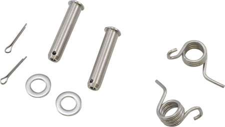MOOSE Racing voetsteunen zilver - Kawasaki | Femon Parts