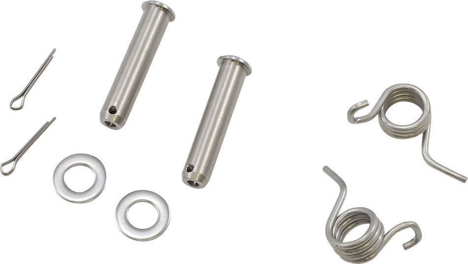 MOOSE Racing voetsteunen zilver - Kawasaki | Femon Parts