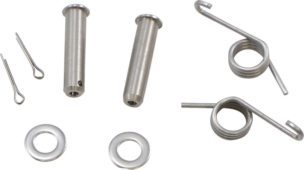 MOOSE Racing voetsteunen zilver - Suzuki | Femon Parts