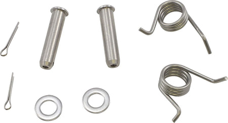 MOOSE Racing voetsteunen zilver - Suzuki (2010-2019) | Femon Parts