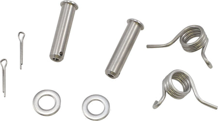 MOOSE Racing voetsteunen zilver - Kawasaki (1998-2021) | Femon Parts