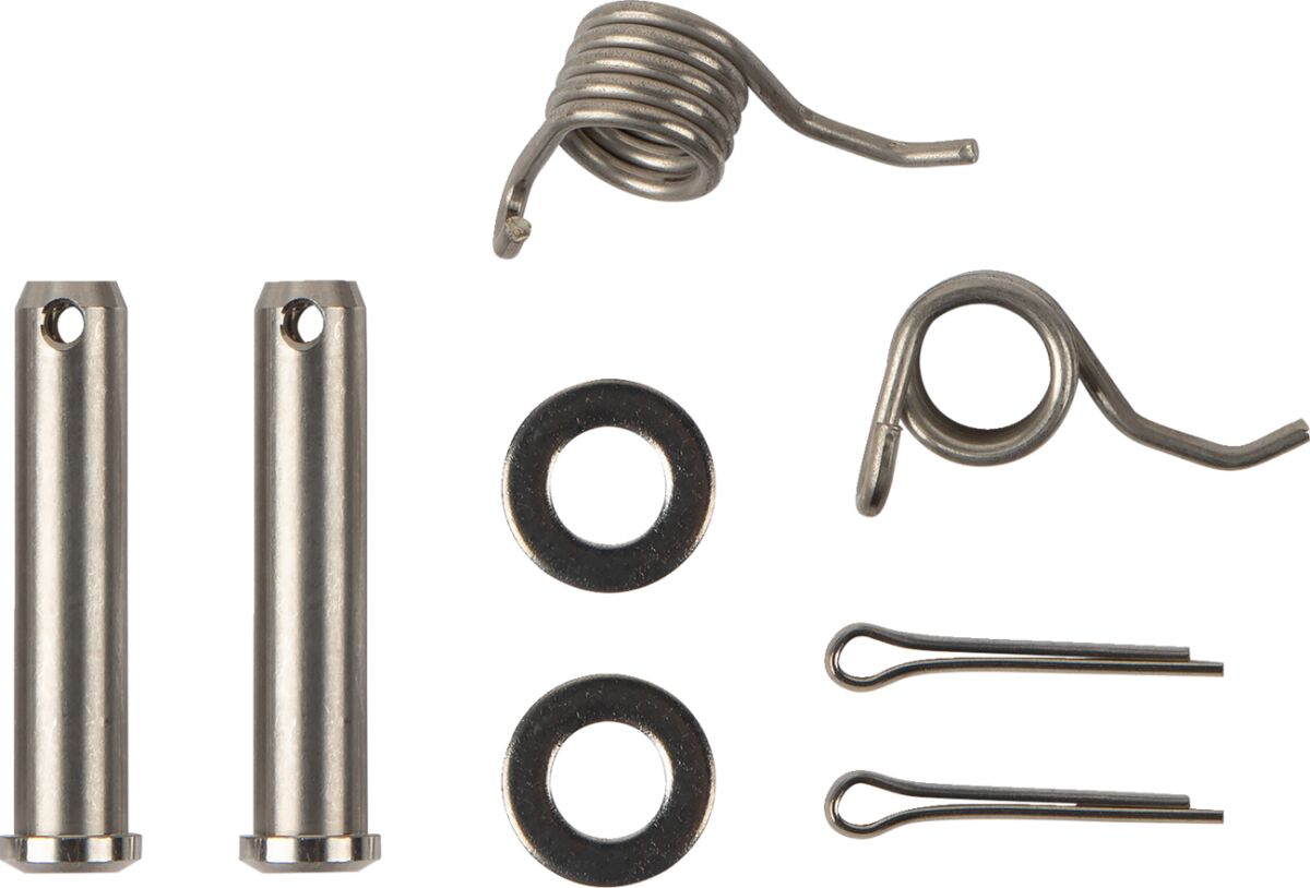 MOOSE Racing voetsteunen zilver - Beta (2020-2022) | Femon Parts