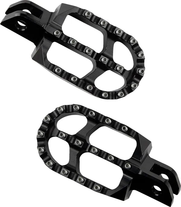 MOOSE Racing voetsteunen zwart - Harleydavidson (2018-2023) | Femon Parts