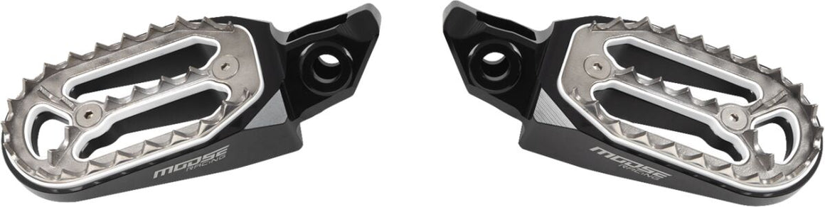 MOOSE Racing Qualifier voetsteunen zwart - Suzuki (2015-2023) | Femon Parts