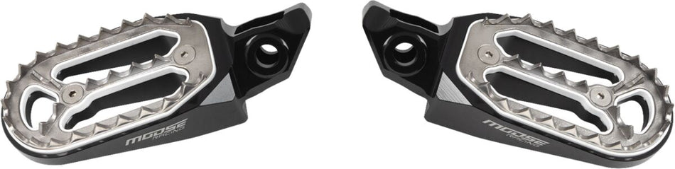 MOOSE Racing Qualifier voetsteunen zwart - Suzuki (2015-2023) | Femon Parts