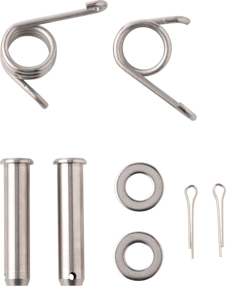 MOOSE Racing voetsteunen zilver | Femon Parts