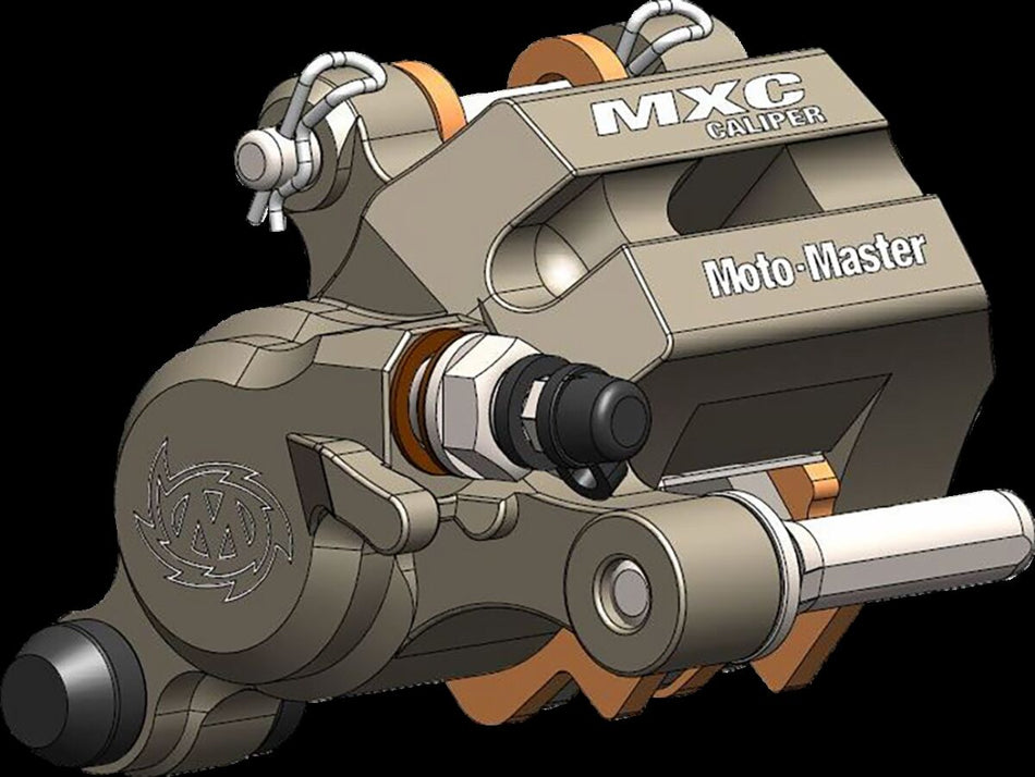 Moto-Master brake caliper set silver - Sherco 125 SE-2T / 250 SE-2T and others (2014-2024)